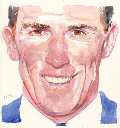 Rob Brydon door Michael Frith
