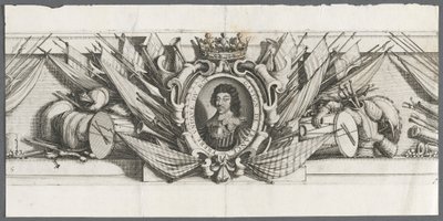 Het beleg van La Rochelle: Plaat 15, 1628-1630 door Michael Lasne