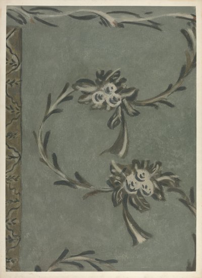 Vrijhandig Gedecoreerde Muur, c. 1940 door Michael Lauretano