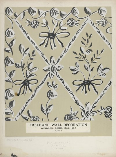 Vrije handdecoratie, ca. 1939 door Michael Lauretano