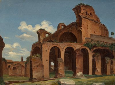De basiliek van Constantijn, Rome door Michael Neher