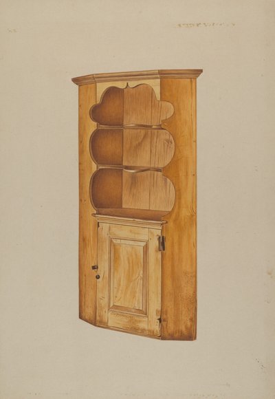 Hoekkast door Michael Riccitelli