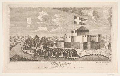 Fredensborg aan de Guinese kust door Michael Rössler
