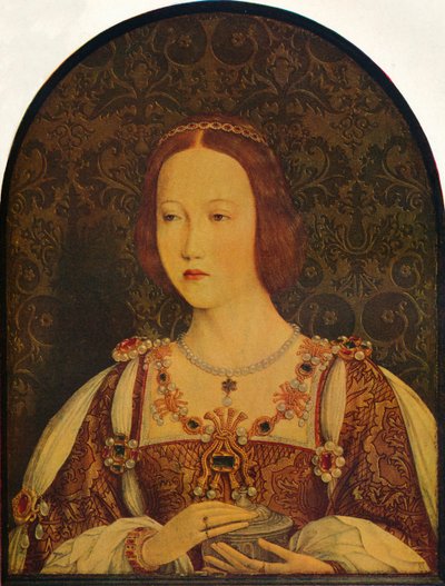Portret van een vrouw, mogelijk Isabella I van Castilië, laat 15e-begin 16e eeuw, 1930 door Michael Sittow
