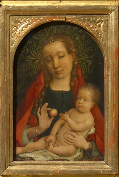 De Maagd en het Kind, ca. 1485 door Michael Sittow