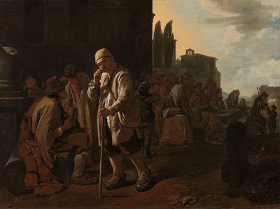 De hongerigen spijzen door Michael Sweerts