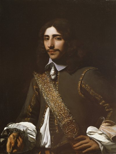 Portret van een Heer, mogelijk een lid van de Deutz Familie door Michael Sweerts