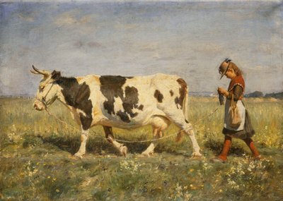 Naar de Markt, 1892 door Michael Therkildsen