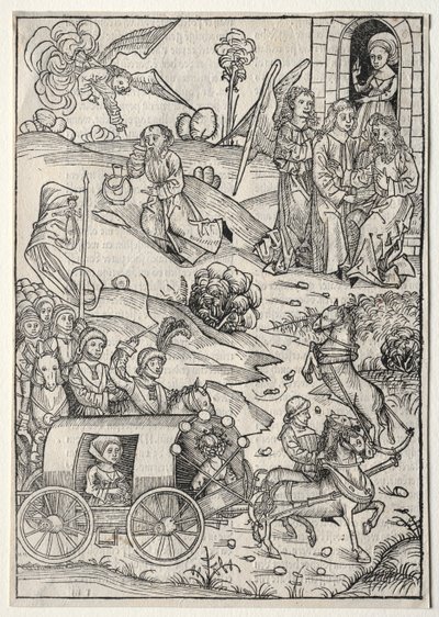Der Schatzbehalter: De terugkeer van Tobias naar Tobit, De aankomst van Tobias
