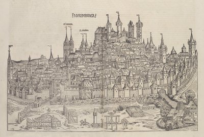 Neurenberg, 1493 door Michael Wolgemut