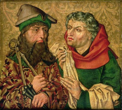 Onbekend schilderij door Michael Wolgemut or Wolgemuth