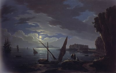 Uitzicht op de Baai van Napels door Michael Wutky