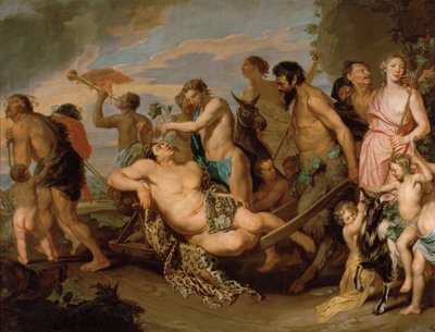 Bacchanalia, voor 1659 door Michaelina Wautier