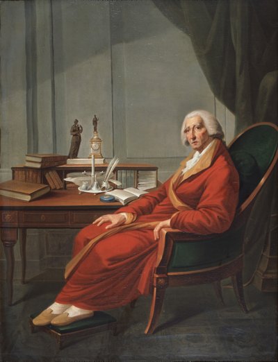 Portret van de keizerlijke kanselier van Rusland Graaf Ivan Osterman door Michail Fyodorovich Voinov
