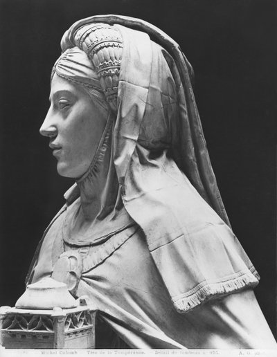 Nantes, Sint-Pieter en Sint-Pauluskathedraal, graf van Frans II, hertog van Bretagne en Marguerite van Foix, hoofd van Gematigdheid, 1502-07 door Michel Colombe