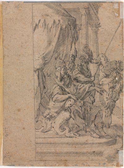 Panthea voor Cyrus? (verso) door Michel Dorigny
