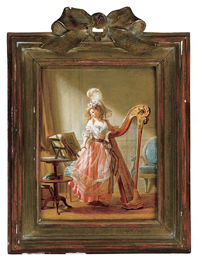 De Muziekles, 1788 door Michel Garnier