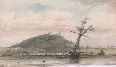 San Fernando en Naparima Hill door Michel Jean Cazabon