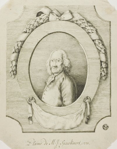 Le Vieux Papa Michel door Michel Joseph Speeckaert
