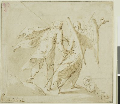Tobias en de Engel door Michel Joseph Speeckaert