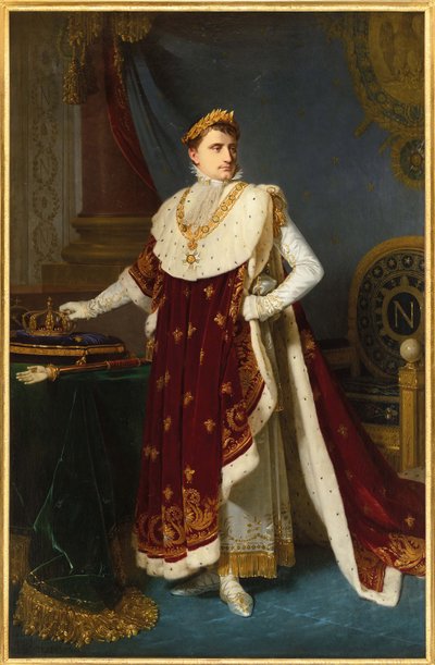 Portret van keizer Napoleon I Bonaparte door Michel Martin Drolling