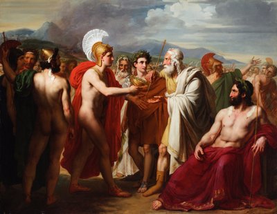 De Toorn van Achilles door Michel Martin Drolling