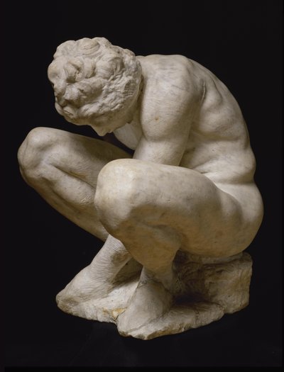 Kruipende Jongen, tussen 1530 en 1534 door Michelangelo Buonarroti