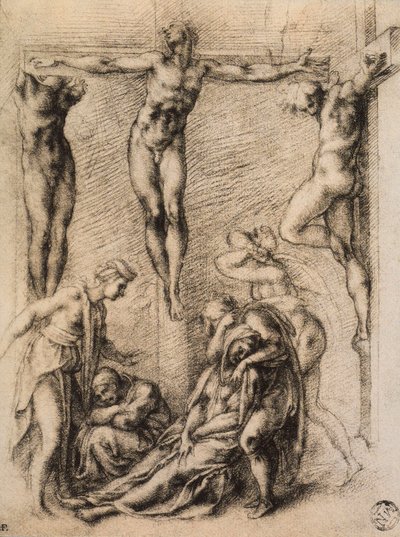 Kruisiging door Michelangelo Buonarroti