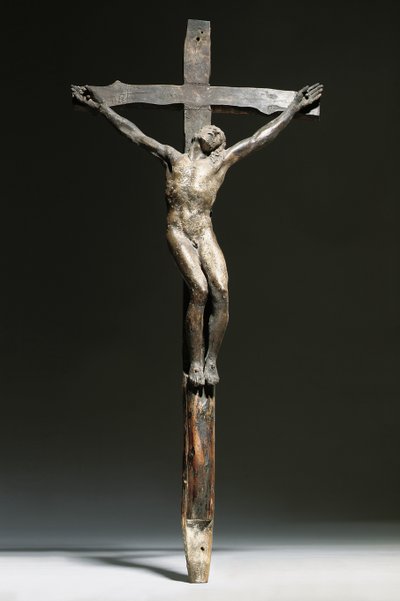Kruisigingsgroep van Christus, de Goede Dief en de Slechte Dief door Michelangelo Buonarroti