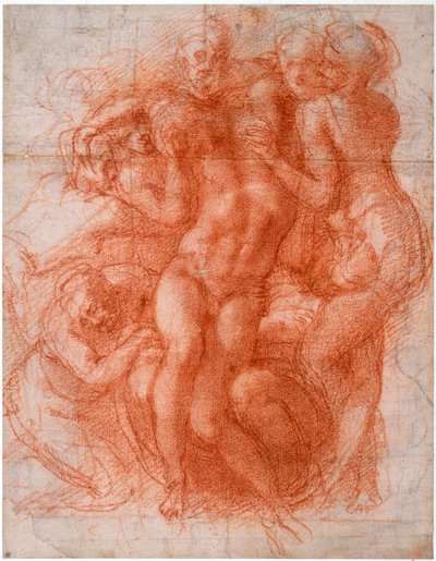 Rouw, ca. 1530 door Michelangelo Buonarroti