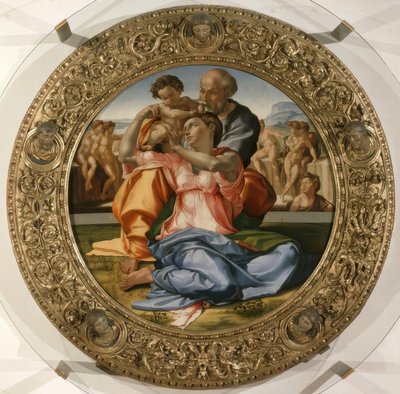 Madonna Doni door Michelangelo Buonarroti
