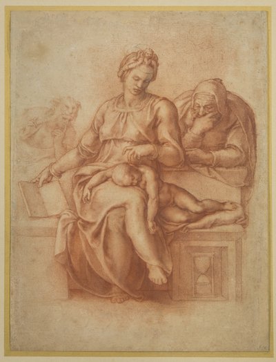 Madonna del Silenzio door Michelangelo Buonarroti