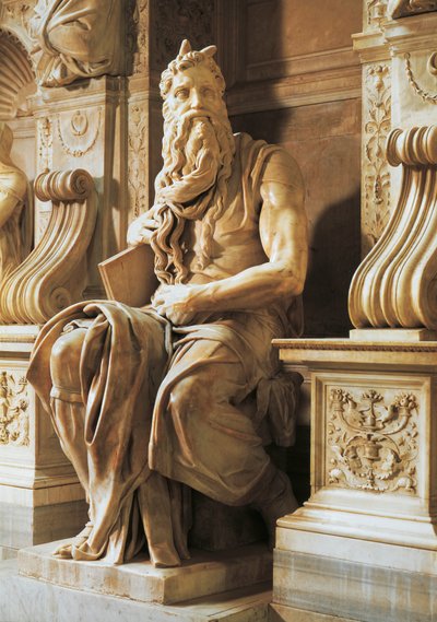 Mozes door Michelangelo Buonarroti