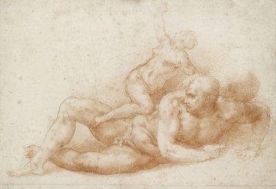 Simson en Delila door Michelangelo Buonarroti
