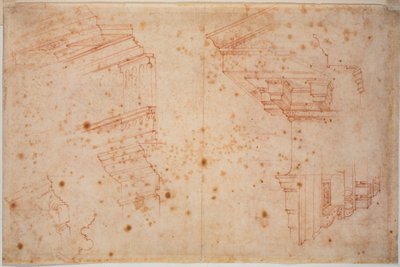 Studies van Romeinse monumenten door Michelangelo Buonarroti