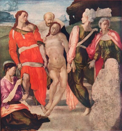 De Graflegging, ca. 1500, 1911 door Michelangelo Buonarroti