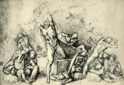 De opstanding door Michelangelo Buonarroti