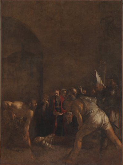 Begrafenis van Sint Lucia Seppellimento di Santa Lucia, ca. 1608 door Michelangelo Caravaggio