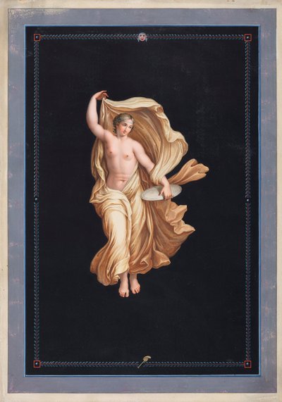 Vrouwelijke allegorische figuur door Michelangelo Maestri