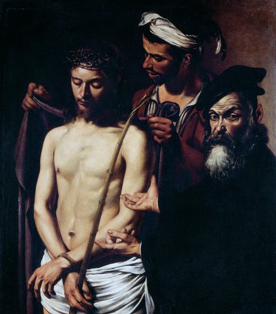 Ecce Homo, ca. 1605 door Michelangelo Merisi da Caravaggio