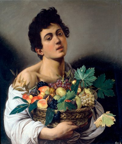 De fruitverkoper door Michelangelo Merisi da Caravaggio