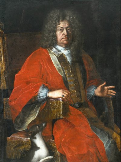 Portret van Jan Dobrogost Krasiński door Michelangelo Palloni
