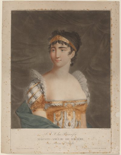 Prinses Auguste Amelie van Beieren door Michele Bisi