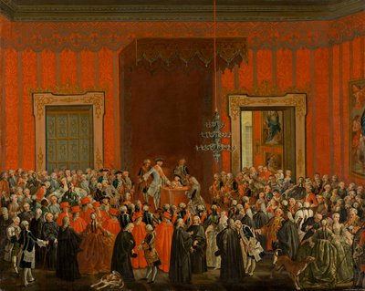 Spaans: Karel III doet afstand van de kroon van Napels door Michele Foschini