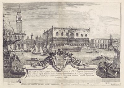 Magnificentiores Selectioresque Urbis Venetiarum Prospectus door Michele Marieschi
