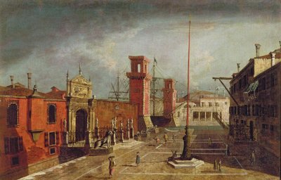 Het Arsenale, Venetië door Michele Marieschi