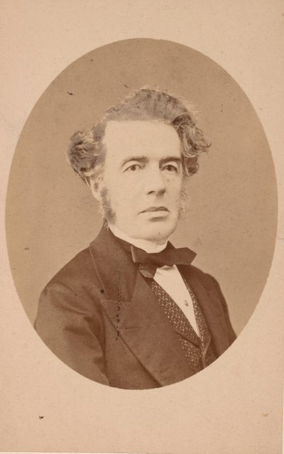 Portret van Angelo Sismonda 1807-1878, voor 1878 door Michele Schemboche