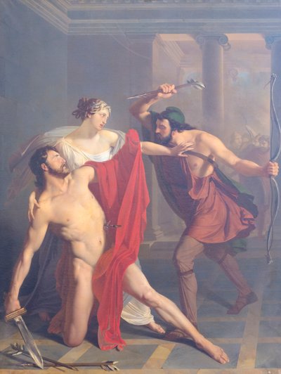 Dood van Alcibiades, Michele de Napoli door Michele de Napoli