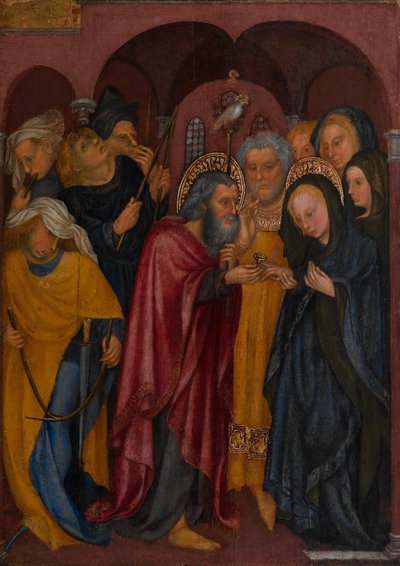 Het Huwelijk van de Maagd door Michelino da Besozzo