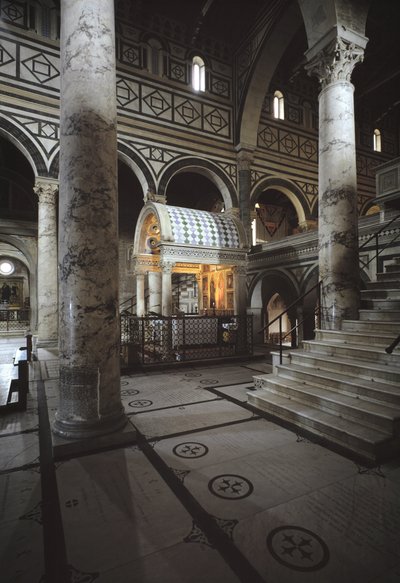 Kapel van het Kruis (ciborium) door Michelozzo di Bartolommeo